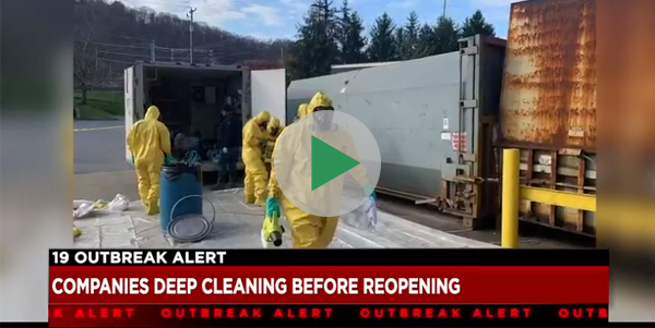 EnviroServe COVID-19 cleaning and decontamination news story preview