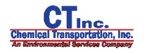 text: CT Inc. Chemical Transportation, Inc. An Environmental Services Company