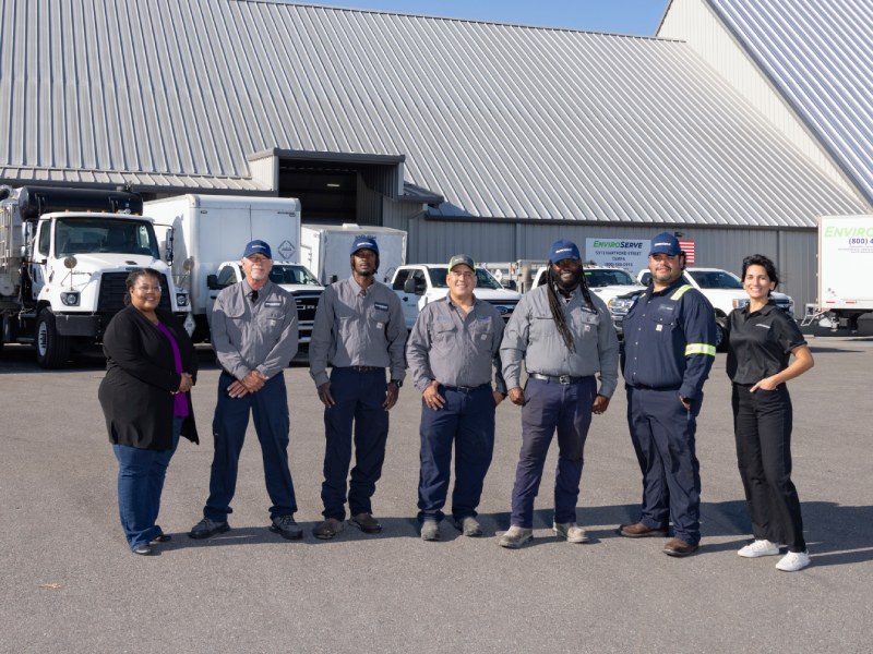 pictured: seven team members of Environmental Projects, Inc.